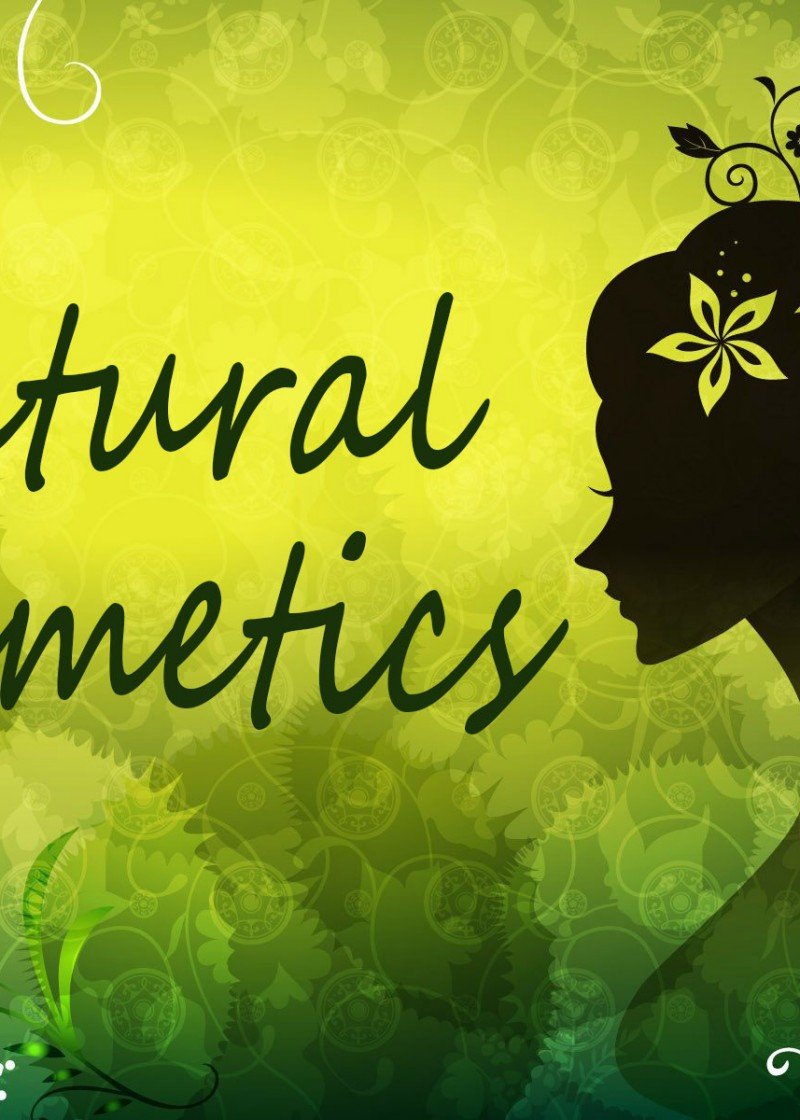 "Natural cosmetics" бирочка декоративная