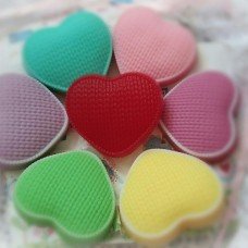 Пластиковая форма Сердце вязаное