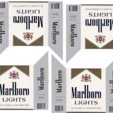 Наклейка Сигареты Marlboro lights