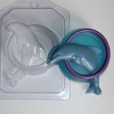 Пластиковая Форма Дельфин в обруче