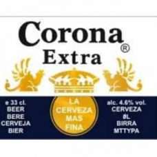 Наклейка пиво Corona
