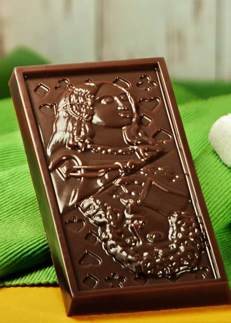 Шоколад карта Дама Король
