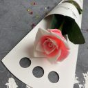 Коробка для розы SM белая